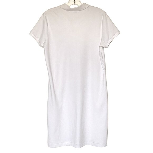 Ralph Lauren White Polo Dress with Green Logo - Picture 2 of 3